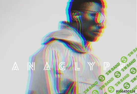 [AdobeStock] Duo Color Anaglyph Mockup Effect (2020)