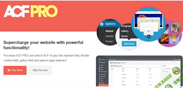 Advanced Custom Fields Pro v5.6.2 - редактор дополнительных полей для Wordpress