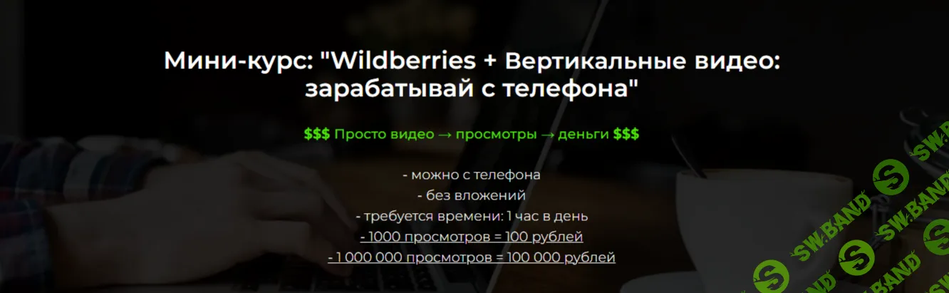[Александр Пуминов] Wildberries + Вертикальные видео: зарабатывай с телефона (2026)