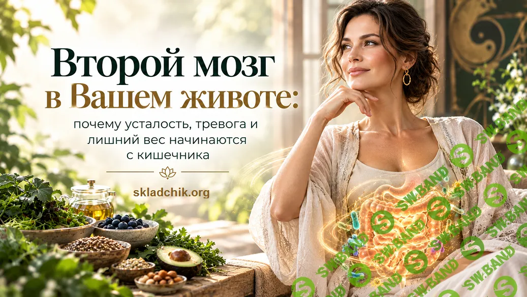 [Алена Лебедева] Второй мозг в Вашем животе: почему усталость, тревога и лишний вес начинаются с кишечника (2026)
