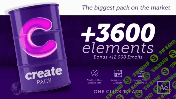 [AlohaFX] Create Pack for After Effects (2019)