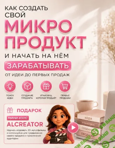 [Анна Ушакова] Как создать свой микропродукт и начать на нём зарабатывать + Al-creator (2026)