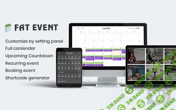 [CodeCanyon] FAT Event v1.3.3 - календарь для WordPress