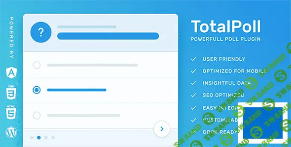 [CodeCanyon] TotalPoll Pro v4.3.2 NULLED - плагин опросов для WordPress