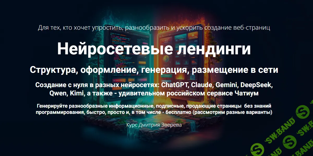 [Дмитрий Зверев] Нейросетевые лендинги (2026)