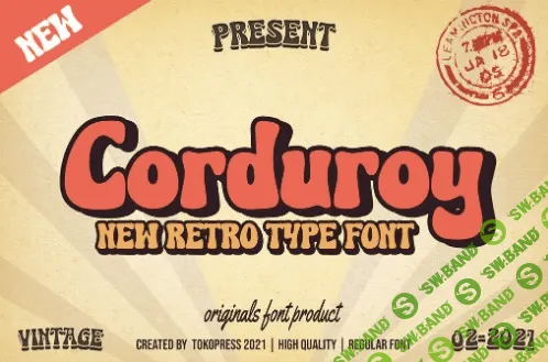 [Elements.Envato] Corduroy Font
