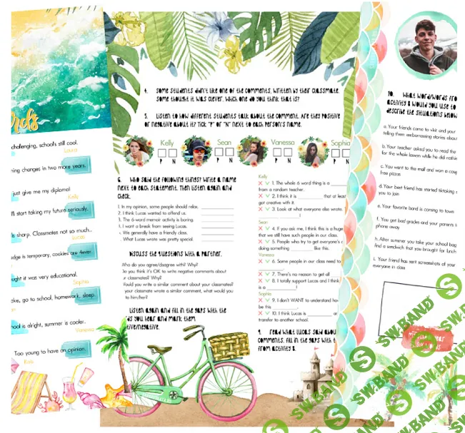 [Елена Сарнавская] Worksheet для конца учебного года End of the year (2024)
