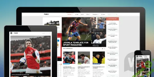 [Joomlart] JA Fubix v1.1.5 - шаблон спортивных новостей Joomla