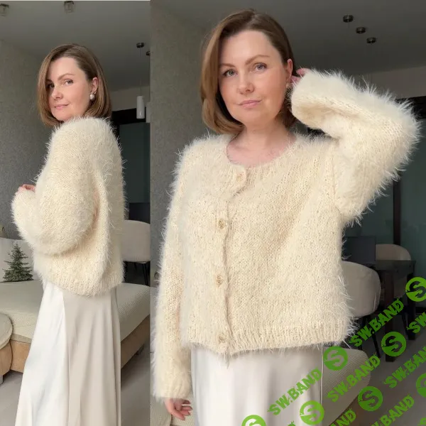 [kuzmina_knitwear, Елена Кузьмина] Кардиган Marilyn (2026)