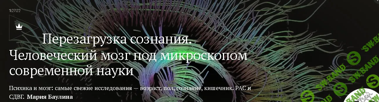 [Magisteria, Мария Баулина] Перезагрузка сознания. Человеческий мозг под микроскопом современной науки (2026)