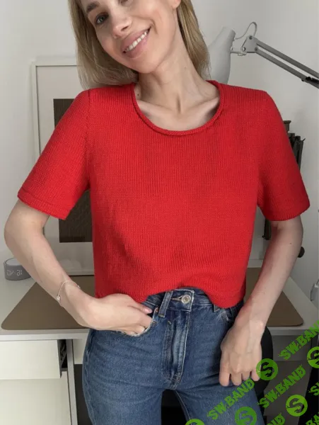 [Maleeva.knits, Дарья Баруздина] Нескучная футболка (2026)