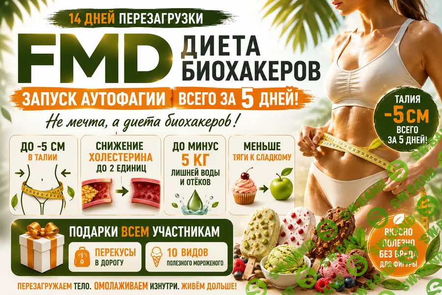 [Наталья Каракоч] FMD диета биохакеров (2026)