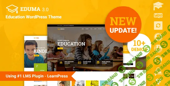 [themeforest] Eduma 3.1.1- Шаблон образования для WordPress