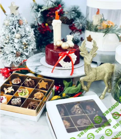 [Weding cake school, Надежда Архипова] Новогоднее чудо 2.0. Конфеты А-ля Комильфо (2023)