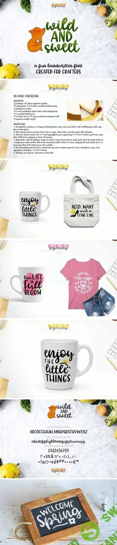 Wild and Sweet Font