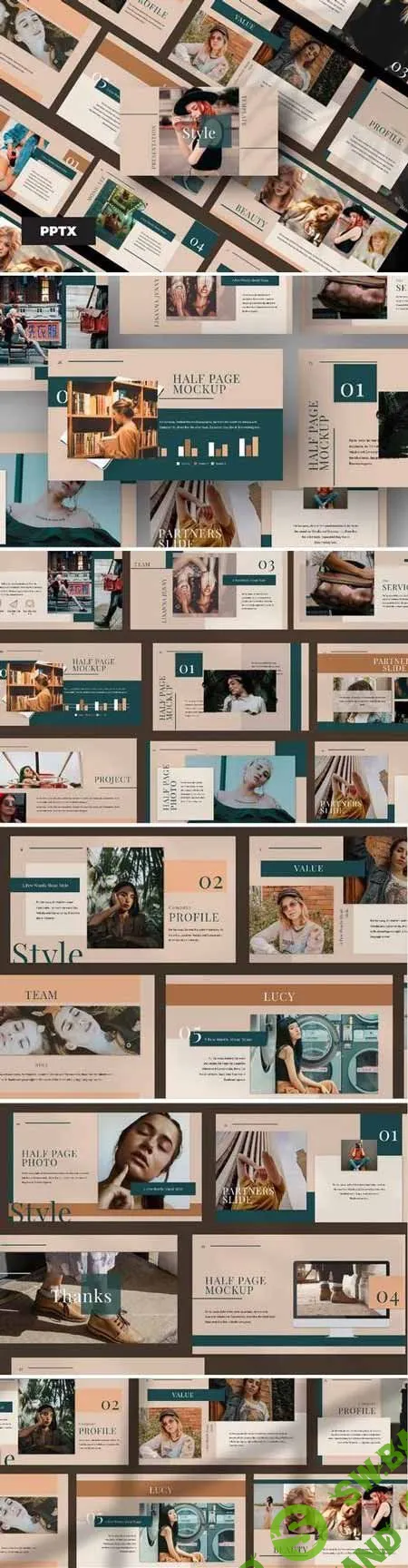 Xanthopsia - Powerpoint, Keynote, Google Sliders Templates